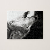 Howling Wolf Legpuzzel (Horizontaal)