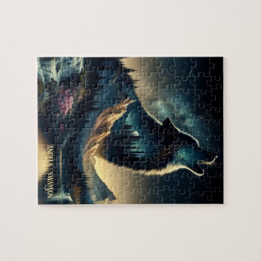 Howling Wolf Legpuzzel (Horizontaal)