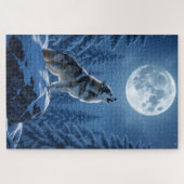 Howling Wolf Legpuzzel (Horizontaal)