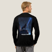 Howling Wolf Lightning Cliff T-shirt (Achterkant)