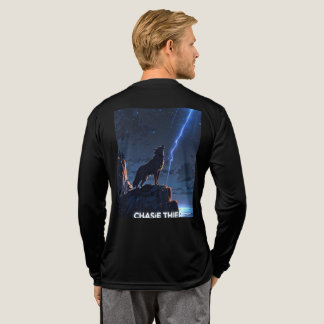 Howling Wolf Lightning Cliff T-shirt