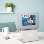 Howling Wolf Like Me • Want To Know A Secret ?  Sticker (Laptop op bureau)