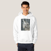 Howling Wolf mannen of dames Unisex sweatshirt (Voorkant volledig)