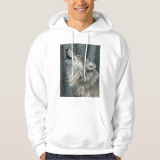 Howling Wolf mannen of dames Unisex sweatshirt
