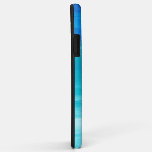 Howling Wolf met Waterverf achtergrond Case-Mate iPhone Case (Achterkant/rechts)