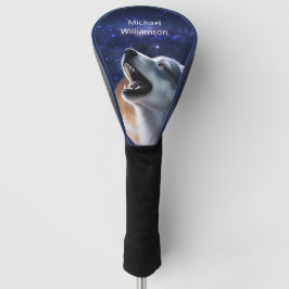 Howling Wolf Monogram Golfheadcover