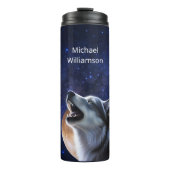 Howling Wolf Monogram Thermosbeker (Voorkant)