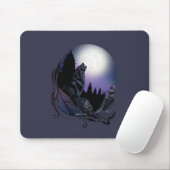 Howling Wolf Muismat (Met muis)