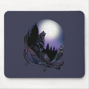 Howling Wolf Muismat