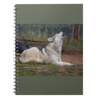 Howling Wolf Notebook Notitieboek