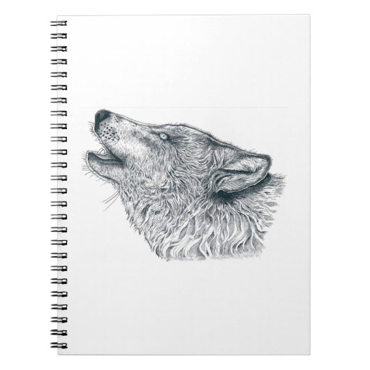 Howling Wolf Notitieboek (Voorkant)
