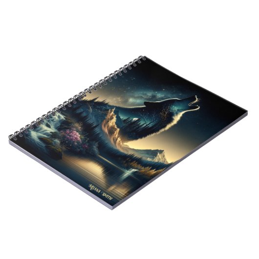 Howling Wolf Notitieboek (Linkerzijde)