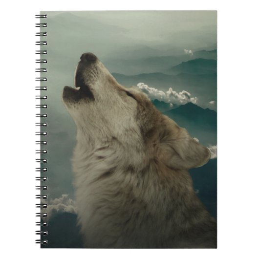 Howling Wolf Notitieboek (Voorkant)