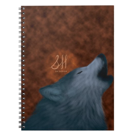 Howling Wolf Notitieboek (Voorkant)