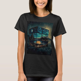 Howling Wolf op een eenzame nacht T-shirt