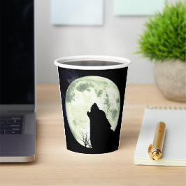 Howling Wolf Papieren Bekers