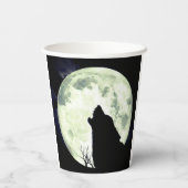 Howling Wolf Papieren Bekers (Achterkant)