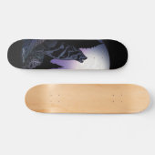 Howling Wolf Persoonlijk Skateboard (Horizontaal)