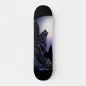 Howling Wolf Persoonlijk Skateboard (Voorkant)