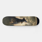 Howling Wolf Persoonlijk Skateboard (Horizontaal)