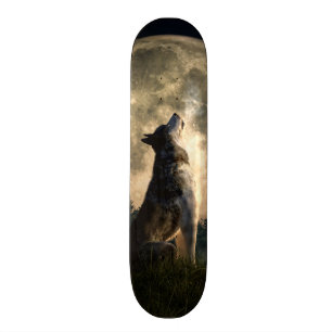 Howling Wolf Persoonlijk Skateboard