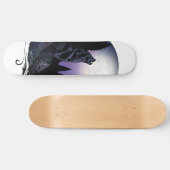 Howling Wolf Persoonlijk Skateboard (Horizontaal)