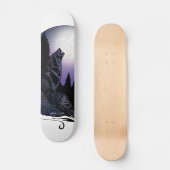 Howling Wolf Persoonlijk Skateboard (Voorkant)