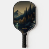 Howling Wolf Pickleball Paddle (Achterkant)