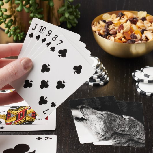 Howling Wolf Pokerkaarten (Insitu)
