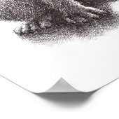 Howling Wolf Poster (Hoek)