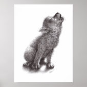 Howling Wolf Poster (Voorkant)
