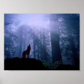 Howling Wolf Poster (Voorkant)
