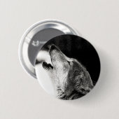 Howling Wolf Ronde Button 5,7 Cm (Voorkant /achterkant)