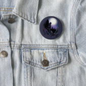 Howling Wolf Ronde Button 5,7 Cm (In situ)