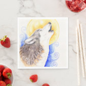 Howling Wolf Servetten (Insitu)