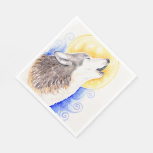 Howling Wolf Servetten (Hoek)