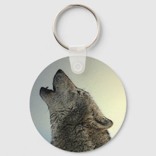 Howling Wolf Sleutelhanger