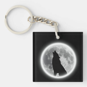 Howling Wolf Sleutelhanger