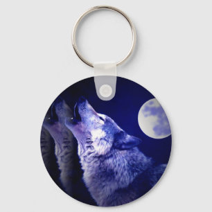 Howling Wolf Sleutelhanger