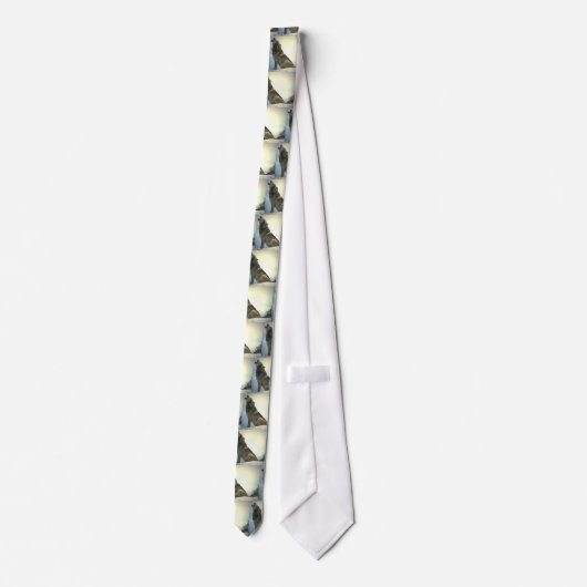 Howling Wolf Stropdas (Achterkant)