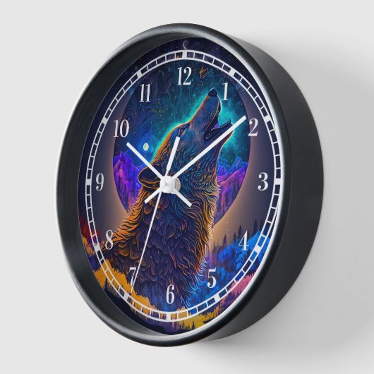 Howling Wolf Surreal Fantasy (Hoek)