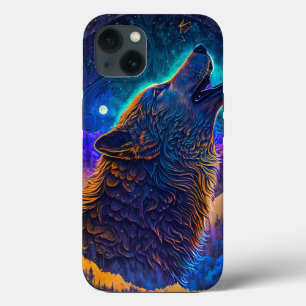 Howling Wolf Surreal Fantasy Case-Mate iPhone Case