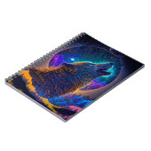 Howling Wolf Surreal Fantasy Notitieboek (Linkerzijde)