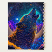 Howling Wolf Surreal Fantasy Planner (Achterkant)