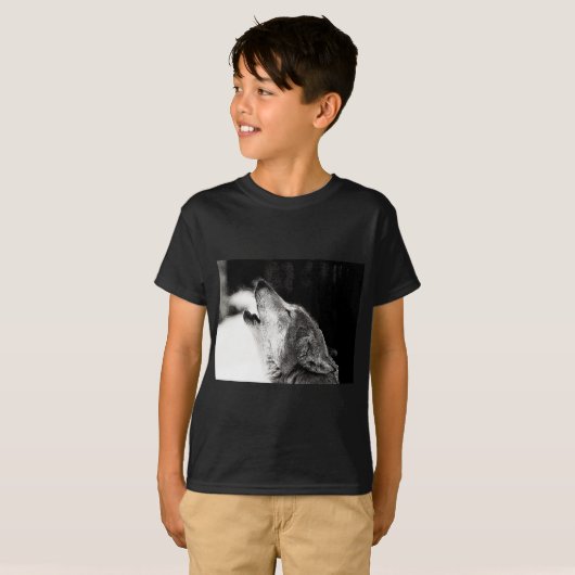 Howling Wolf T-shirt (Voorkant volledig)