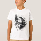 Howling Wolf T-shirt (Voorkant)