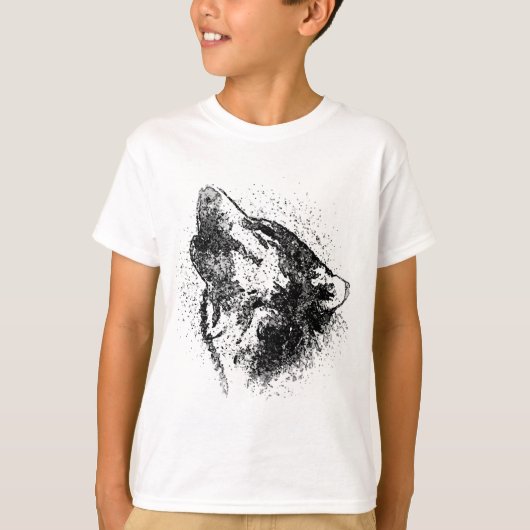 Howling Wolf T-shirt (Voorkant)