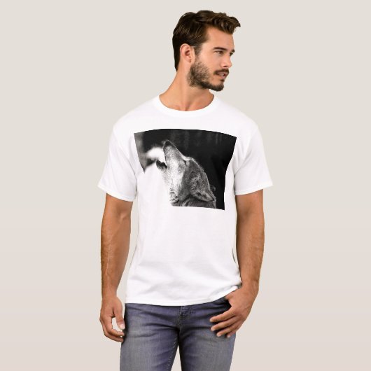 Howling Wolf T-shirt (Voorkant volledig)