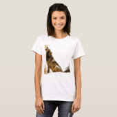Howling Wolf T-shirt (Voorkant volledig)