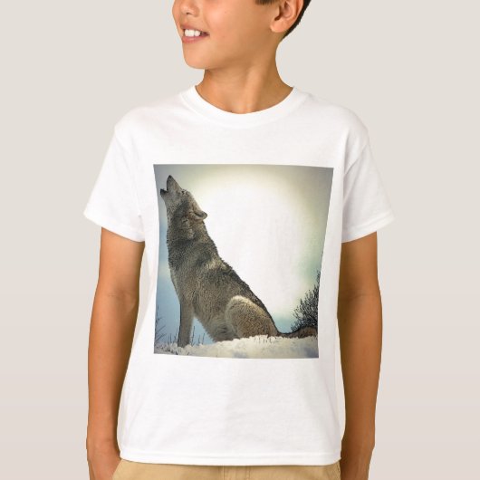 Howling Wolf T-shirt (Voorkant)